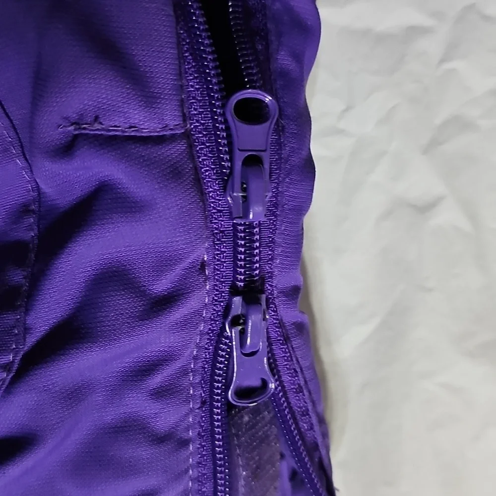 The Children's Place Baby 12 Months Purple Thermolite Bib Snowsuit Used